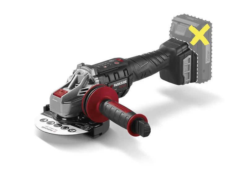 PERFORMANCE® Amoladora angular inalámbrica PWSAP 20-Li E6, 20 V